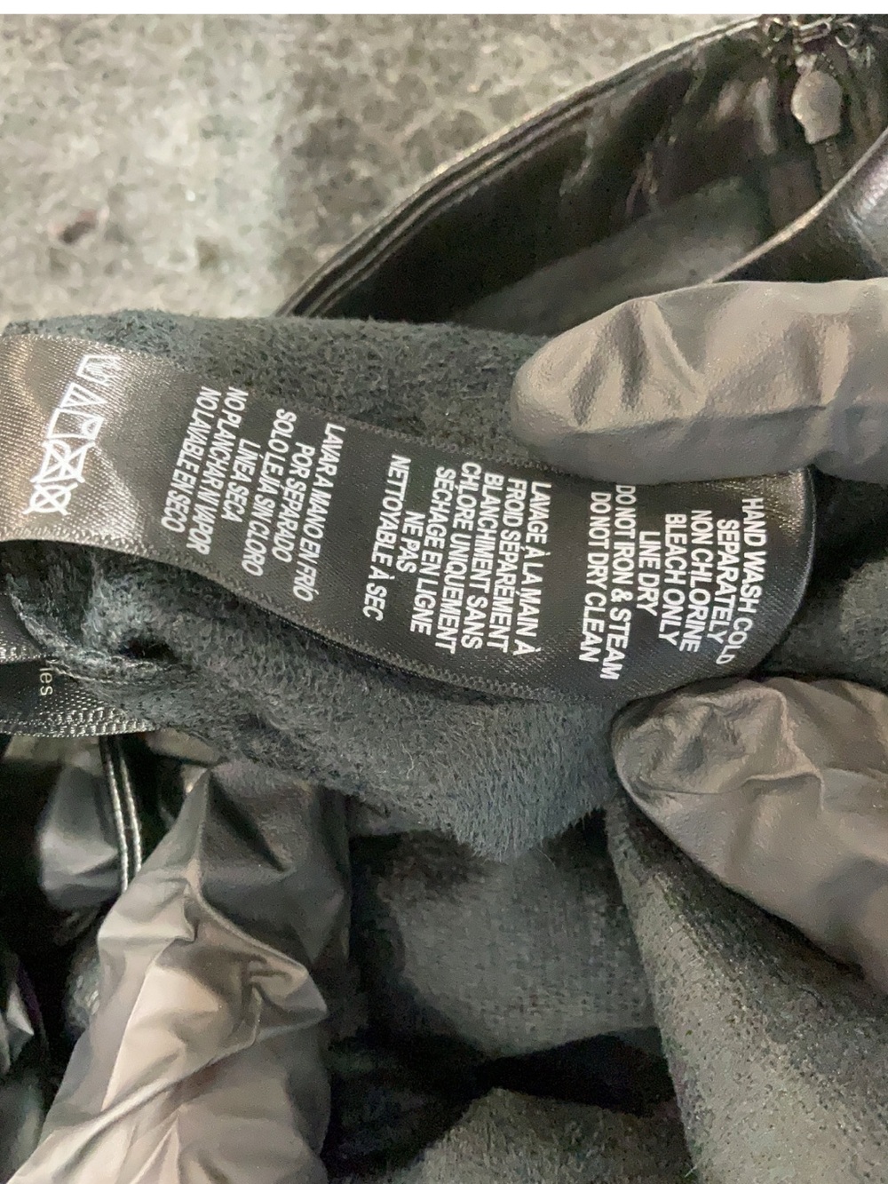 Good American Black Leather Skirt - Picture 4 of 4